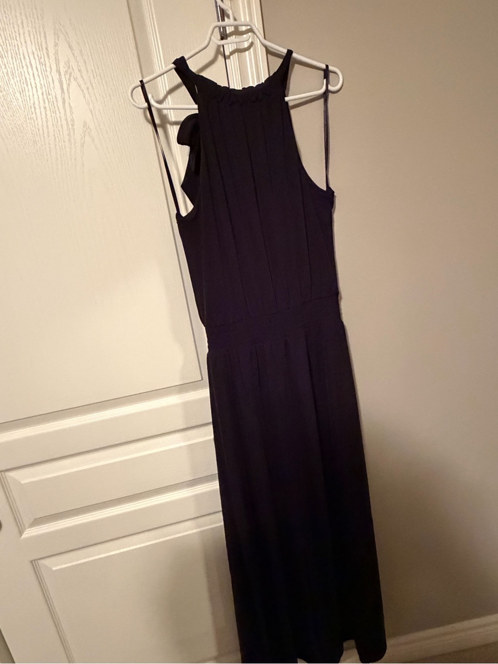 INC International Concepts Black Halter Maxi Dress